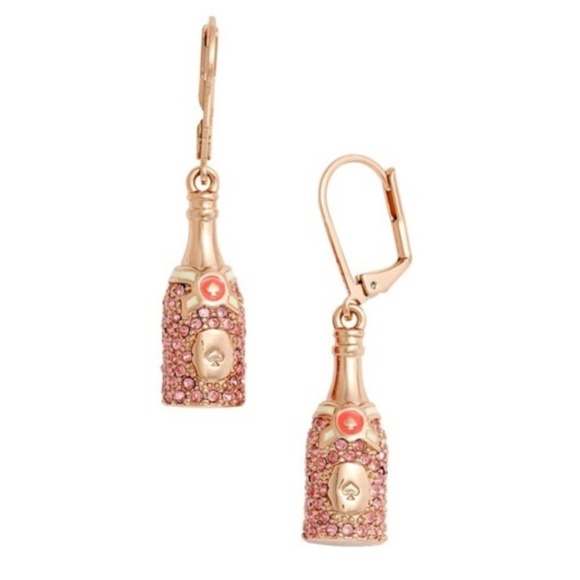 kate spade Jewelry - ♠️ KATE SPADE ♠️ Make Magic Champagne  Earrings